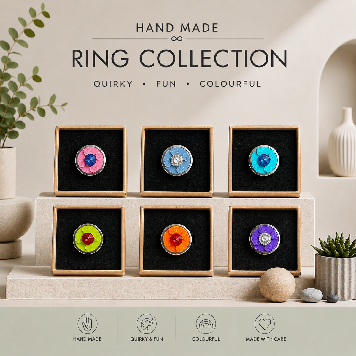 ADJUSTABLE BRICK RINGS