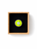 LIME GREEN & CLEAR ADJUSTABLE BRICK RING