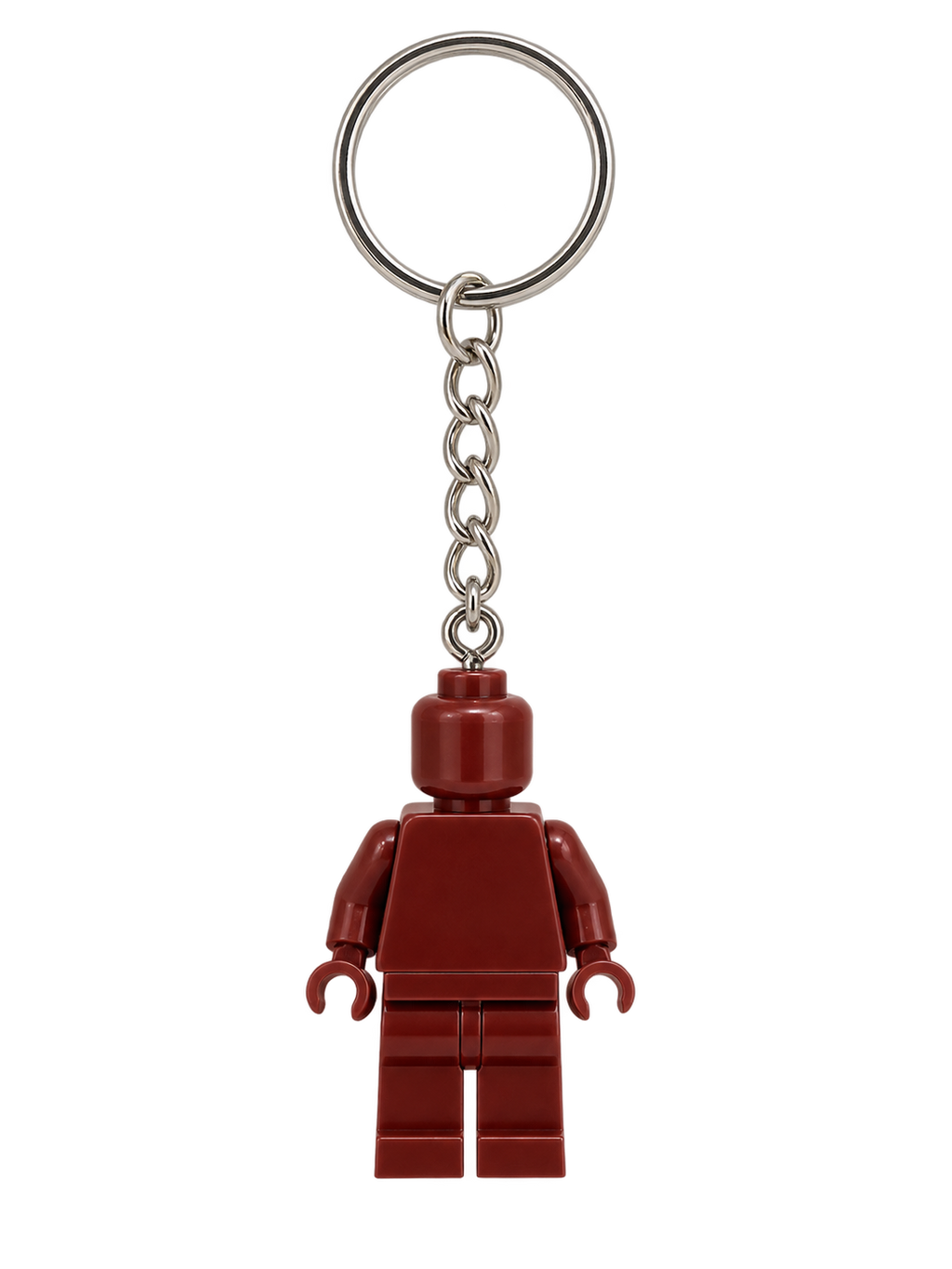 DARK RED BRICK FIGURE KEYRING