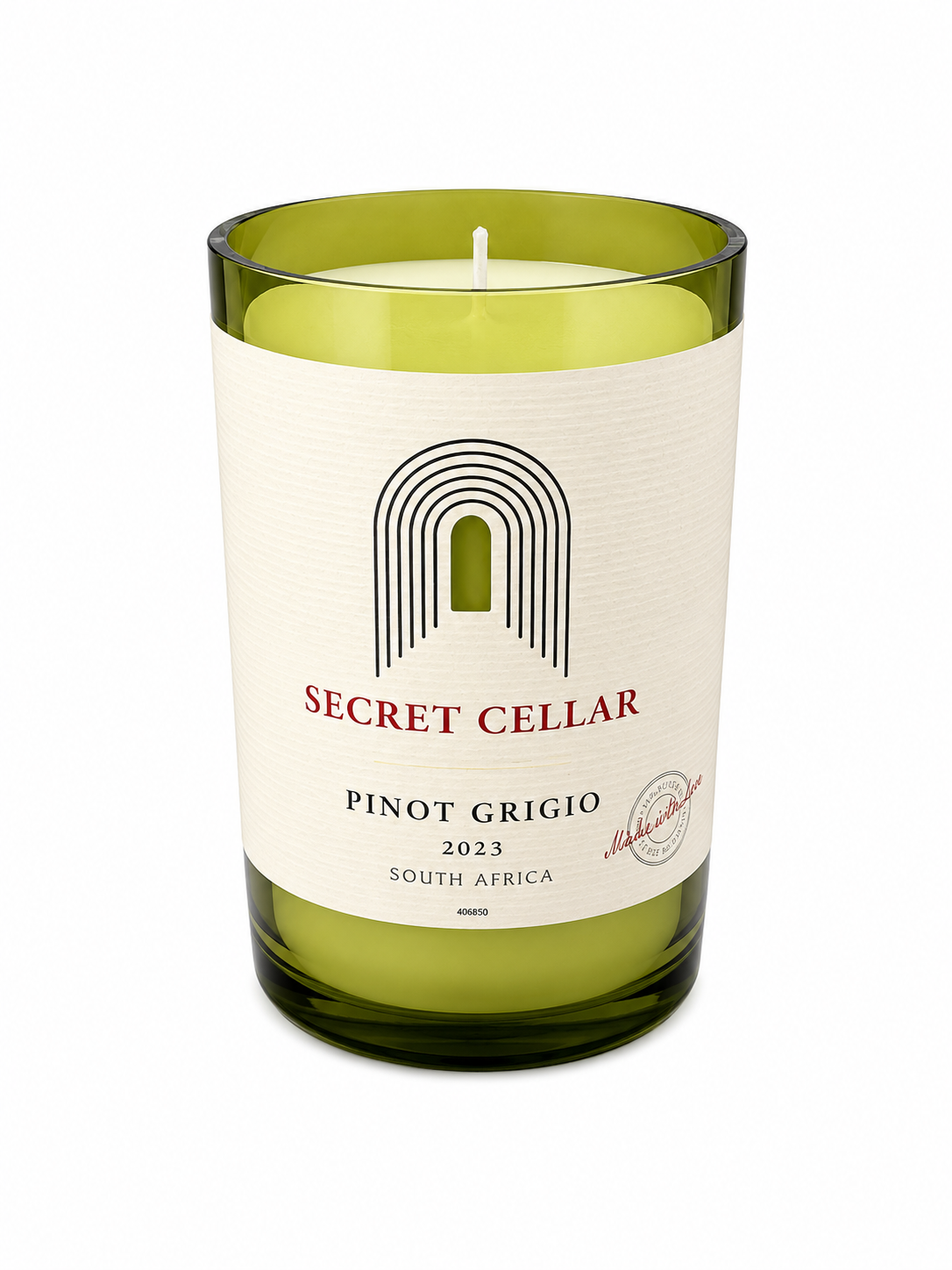 PINOT GRIGIO BOTTLE CANDLE