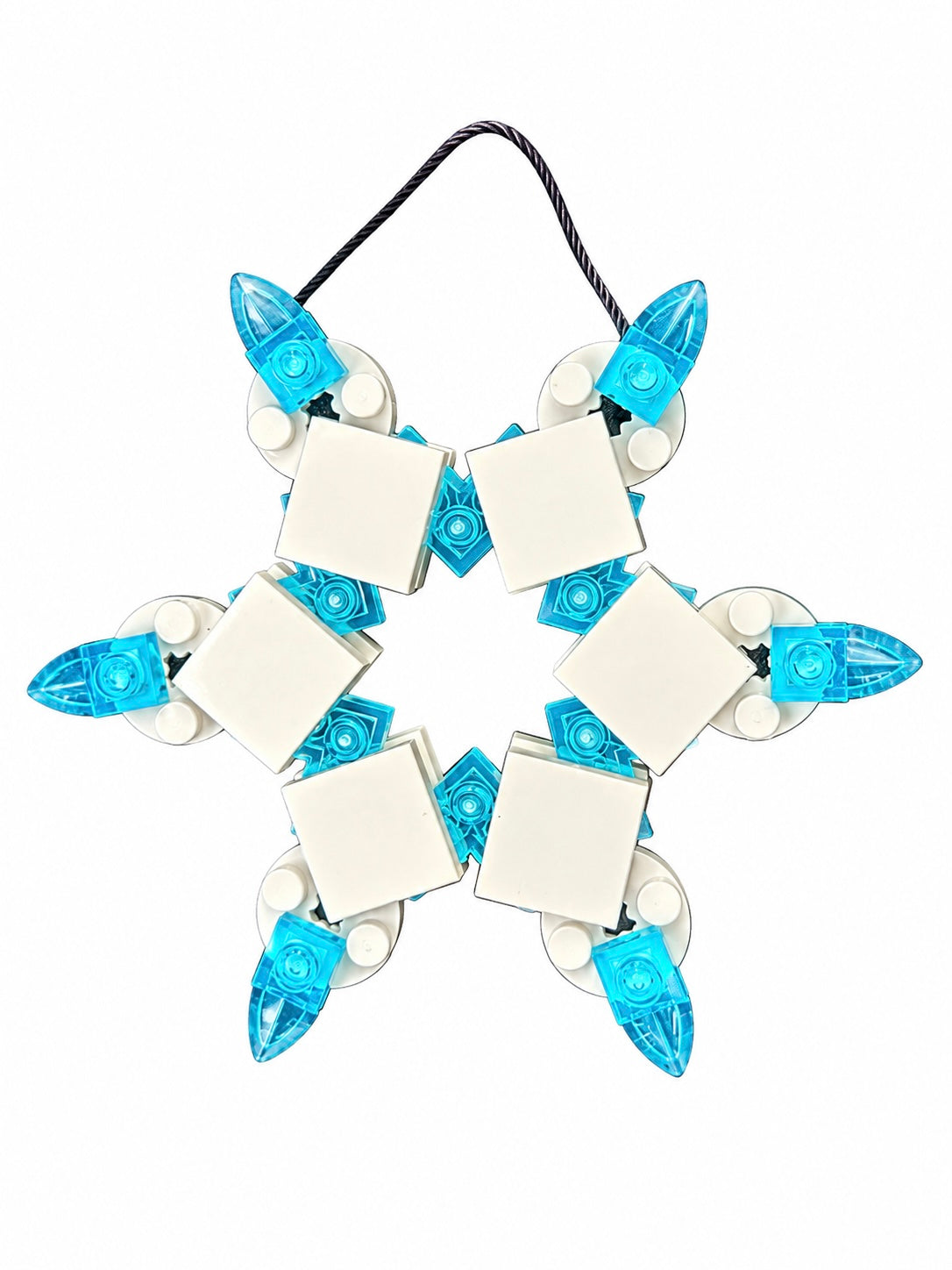 BRICK SNOWFLAKE CHRISTMAS DECORATION