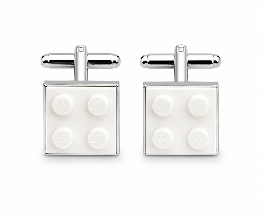 WHITE BRICK CUFFLINKS
