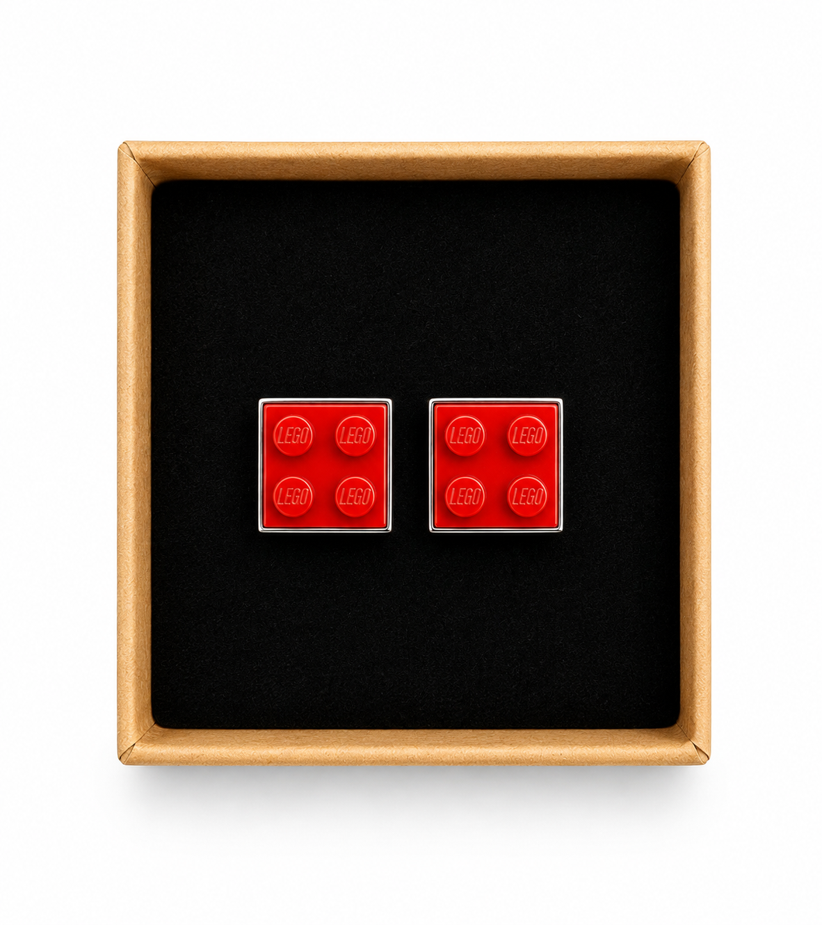 RED BRICK CUFFLINKS