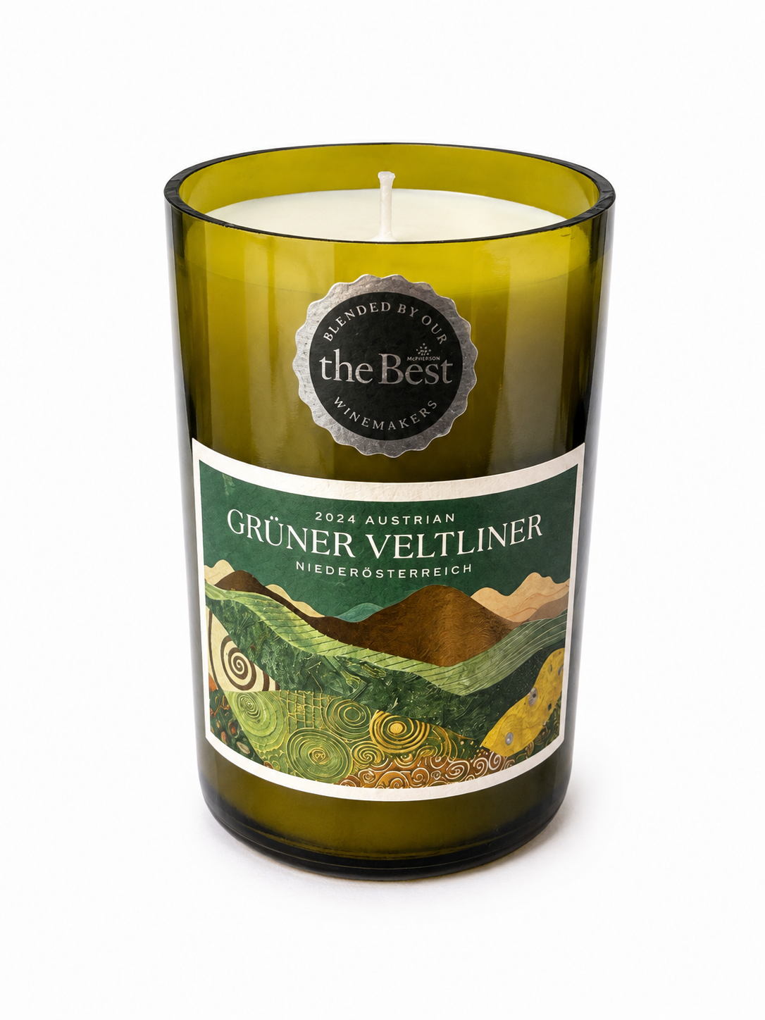 GRUNER VELTLINER BOTTLE CANDLE