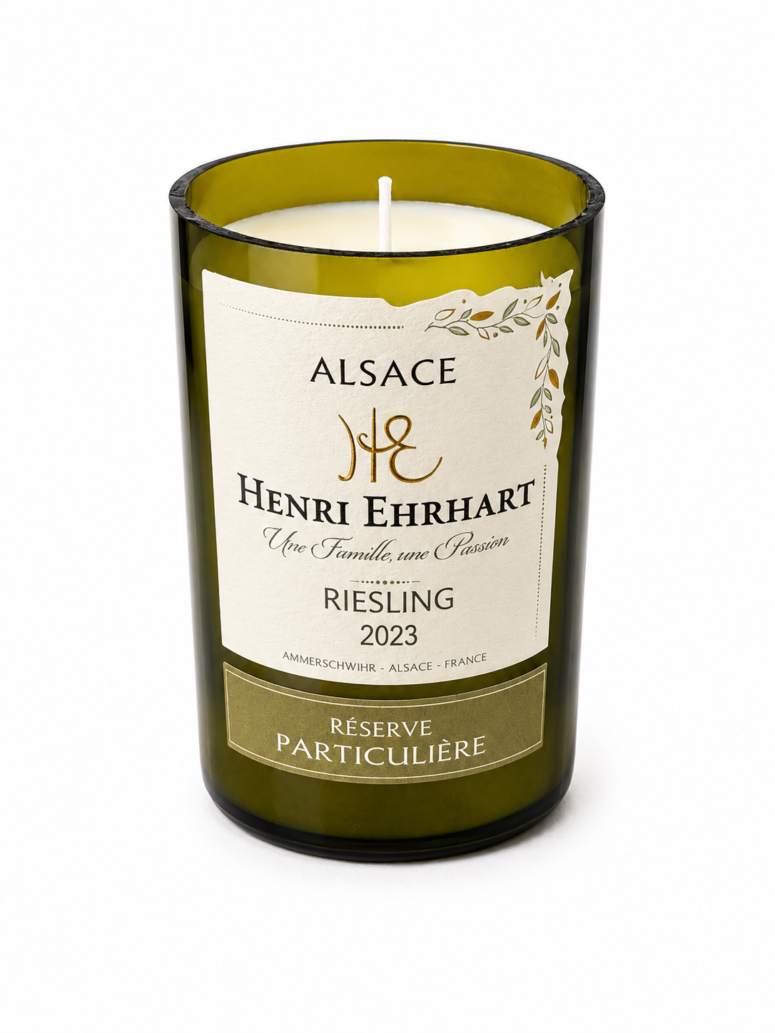 RIESLING BOTTLE CANDLE