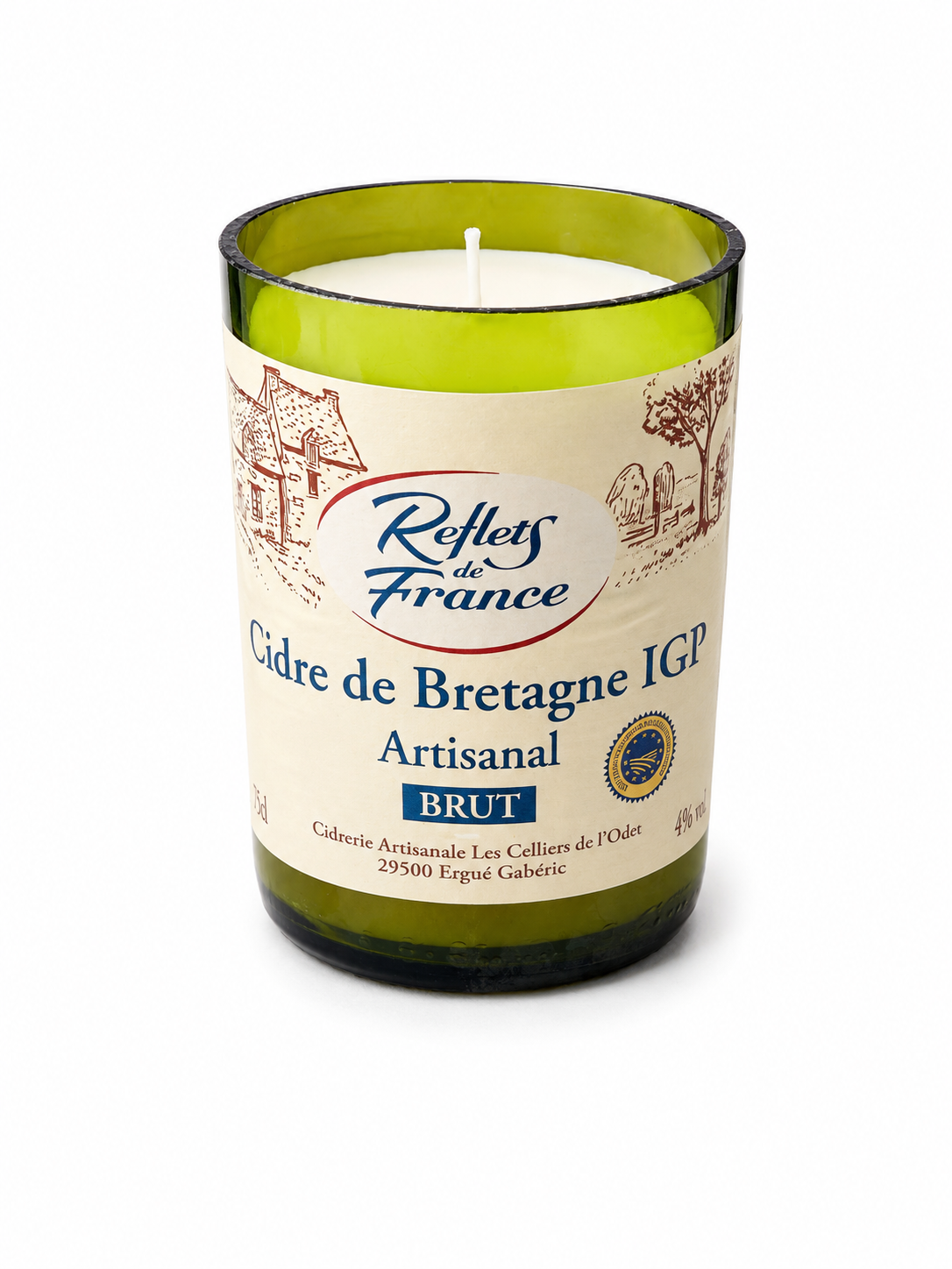 CIDRE DE BRETAGNE BOTTLE CANDLE