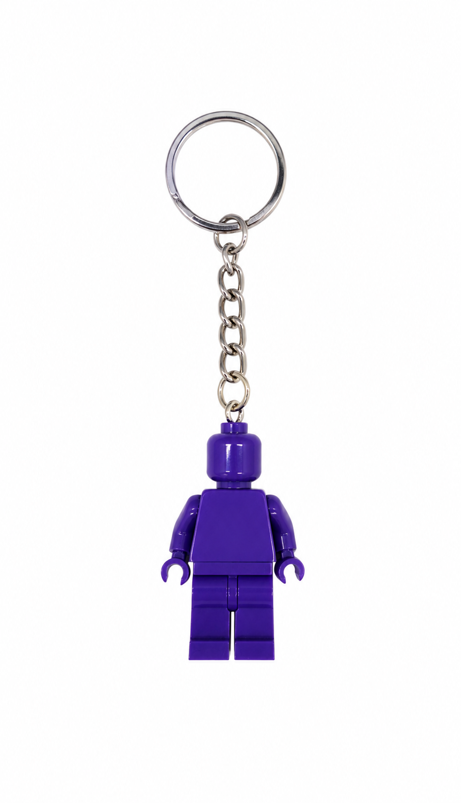 DARK PURPLE BRICK FIGURE KEYRING