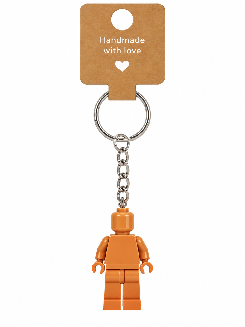 DARK FLESH BRICK FIGURE KEYRING