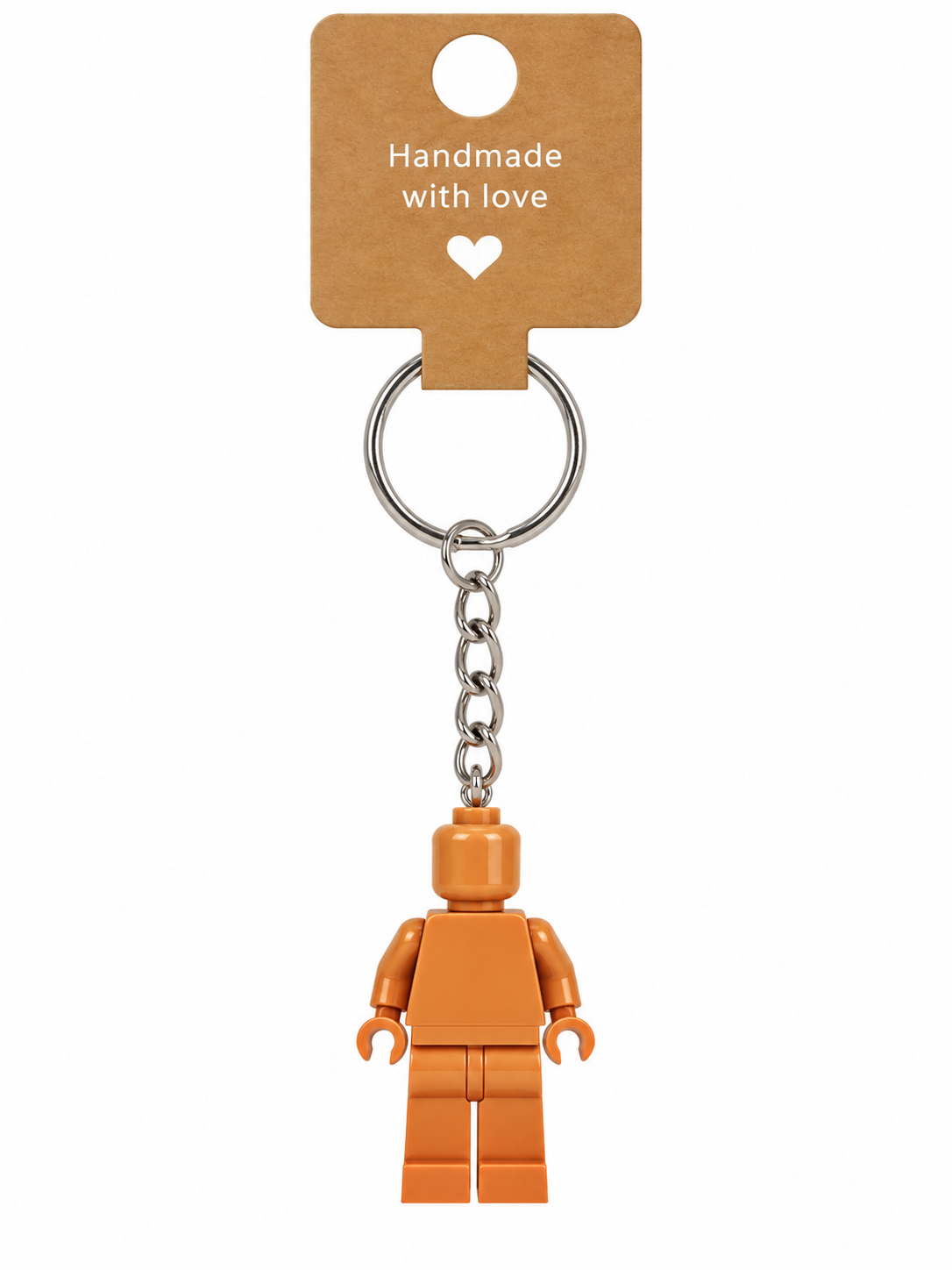 DARK FLESH BRICK FIGURE KEYRING