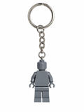 BLUE/GREY BRICK FIGURE KEYRING