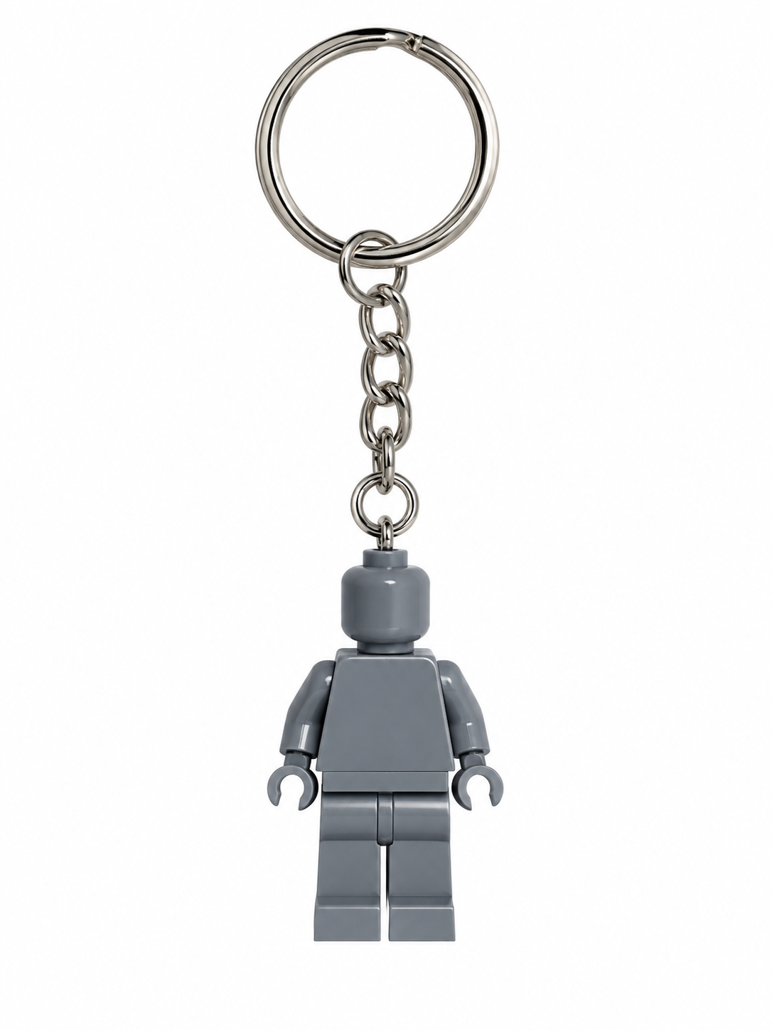 BLUE/GREY BRICK FIGURE KEYRING