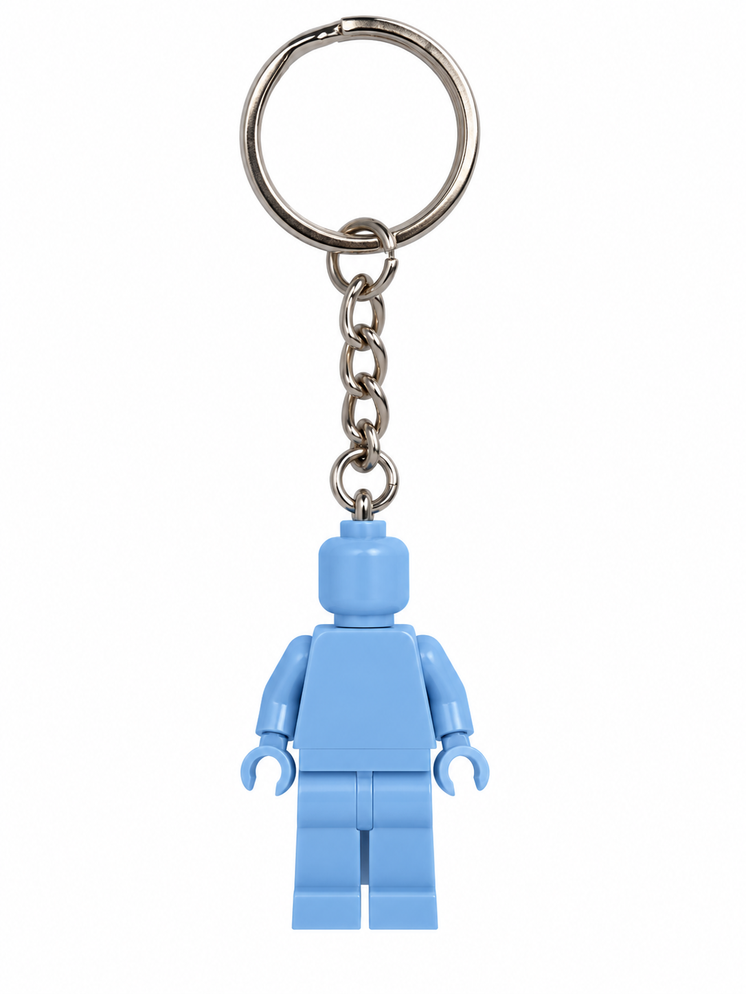 POWDER BLUE BRICK FIGURE KEYRING