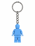 LIGHT BLUE BRICK FIGURE KEYRING