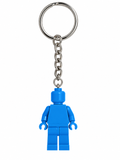 BLUE BRICK FIGURE KEYRING
