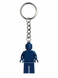 DARK BLUE BRICK FIGURE KEYRING