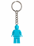 TURQUOISE BRICK FIGURE KEYRING
