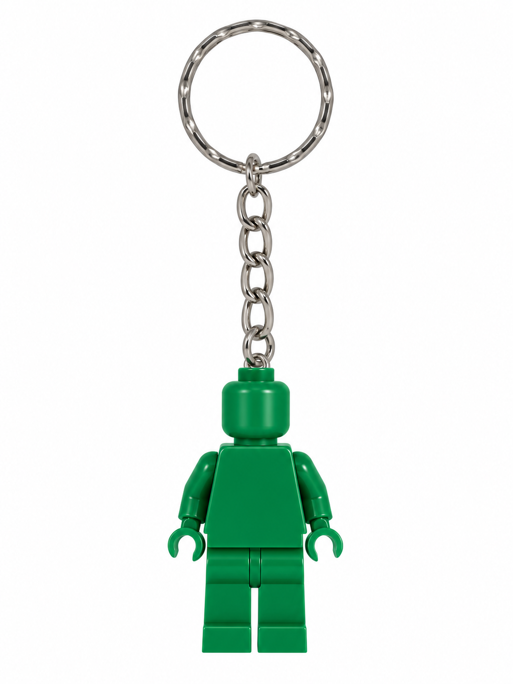 MID GREEN BRICK FIGURE KEYRING