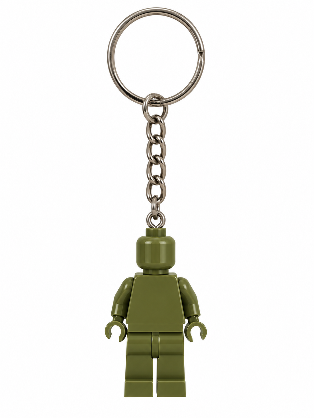 ARMY GREEN BRICK FIGURE KEYRING