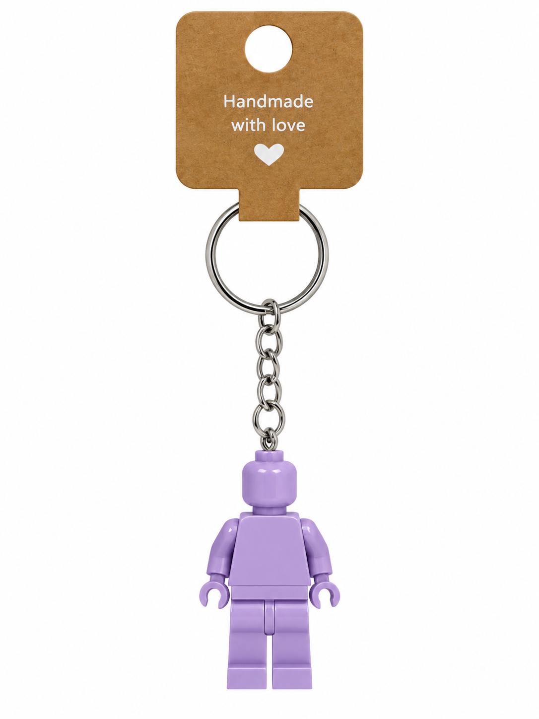 LILAC BRICK FIGURE KEYRING