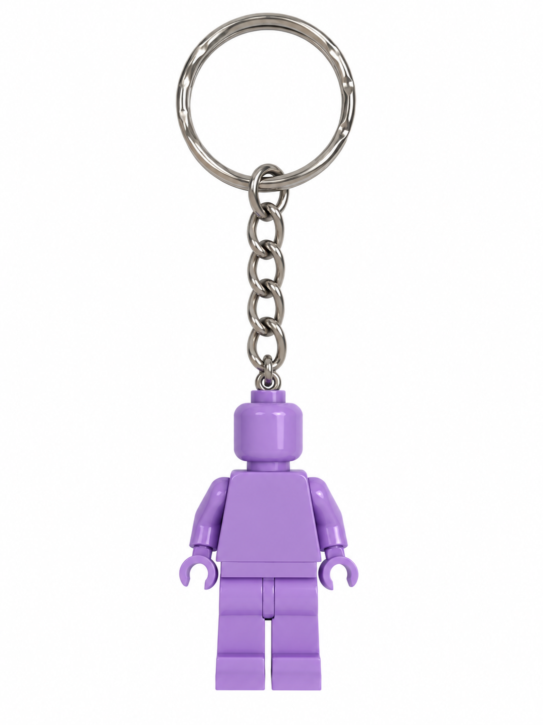 PURPLE BRICK FIGURE KEYRING