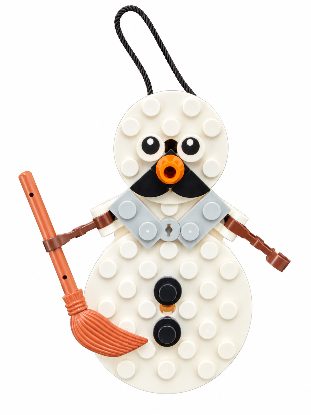 BRICK SNOWMAN CHRISTMAS DECORATION