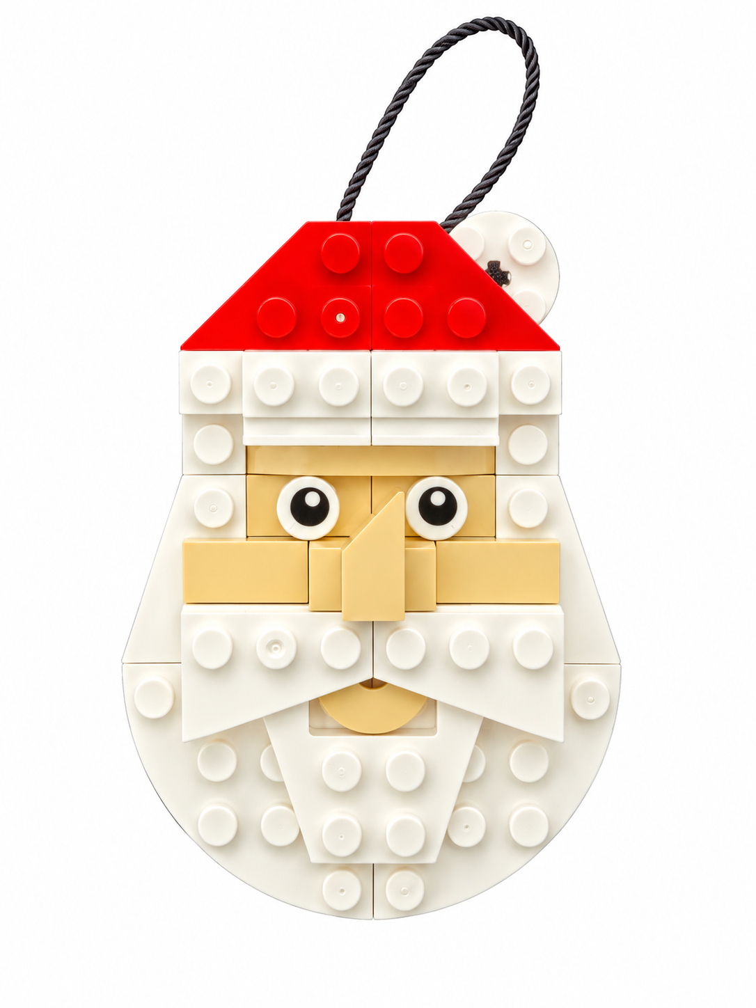 BRICK SANTA CHRISTMAS DECORATION