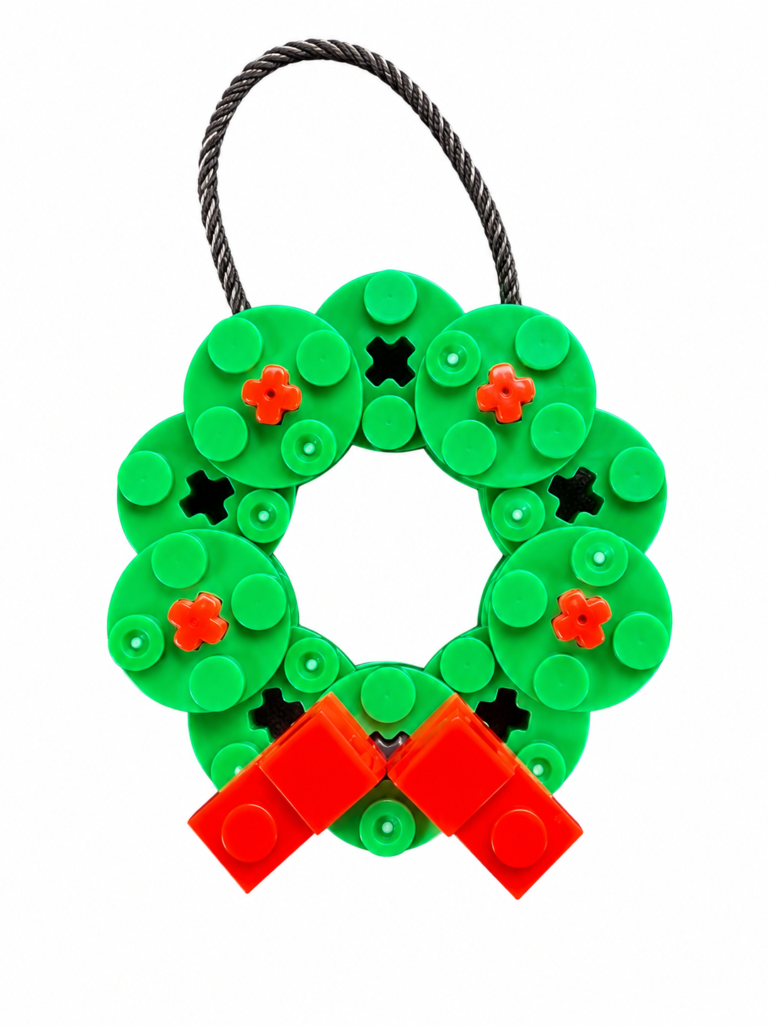 BRICK CHRISTMAS WREATH DECORATION