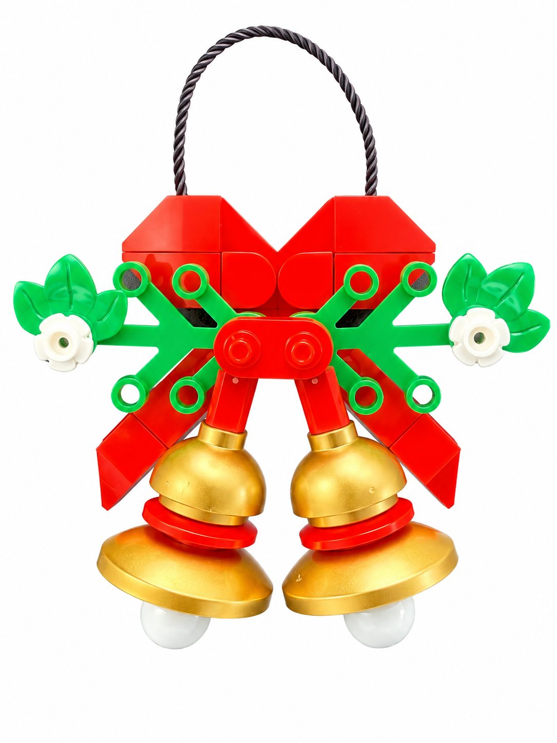 BRICK CHRISTMAS BELLS DECORATION